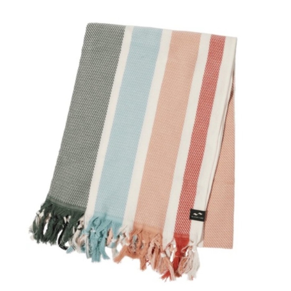Slowtide Turkish Towel with Fringe
